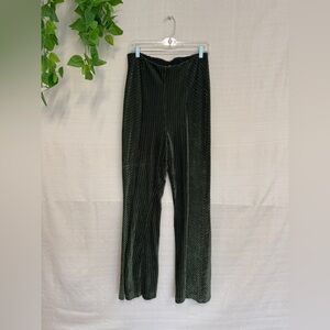 corduroy velvet flared pant